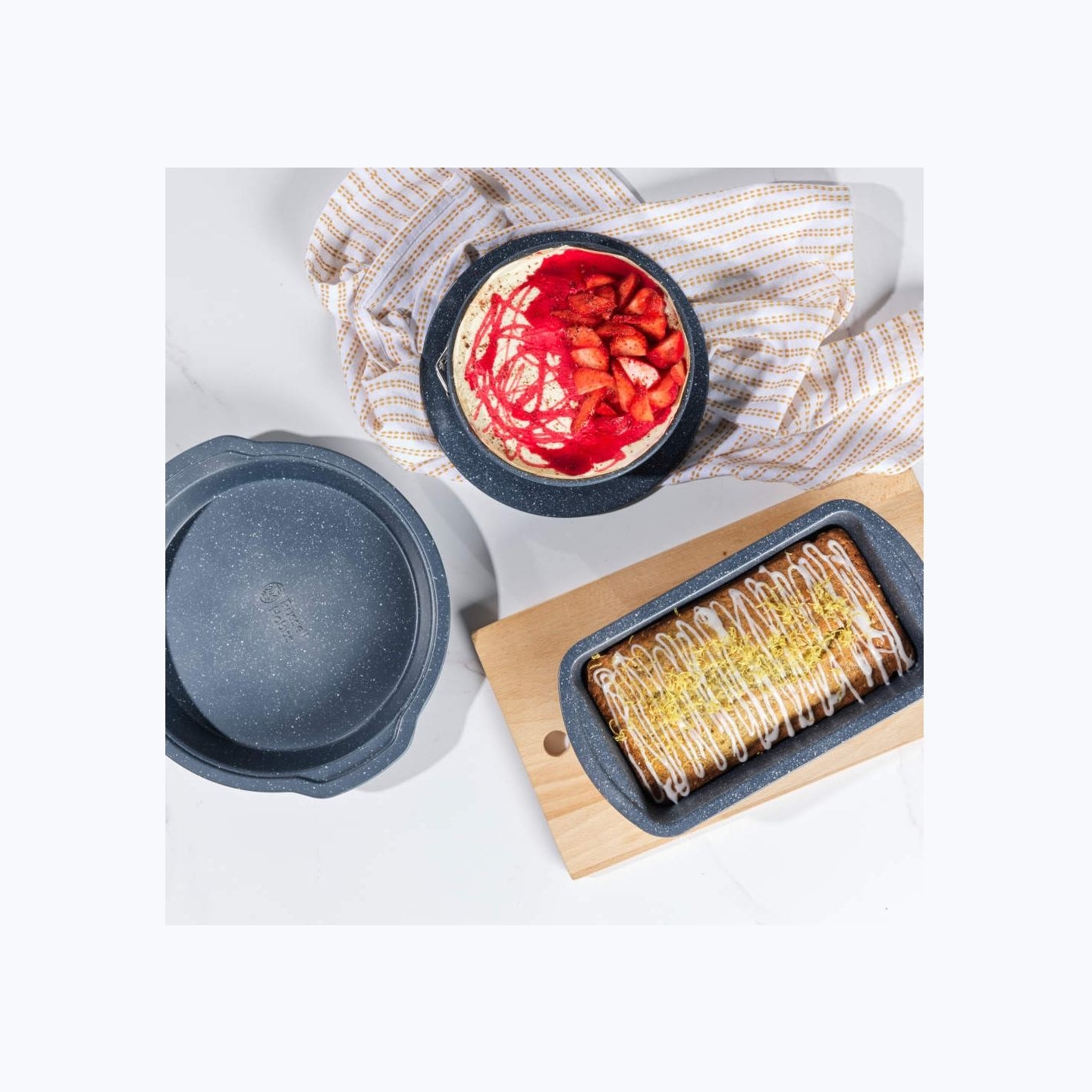 Russell Hobbs RH03419 Nightfall Stone 18 cm Springform Pan With Leakproof Base
