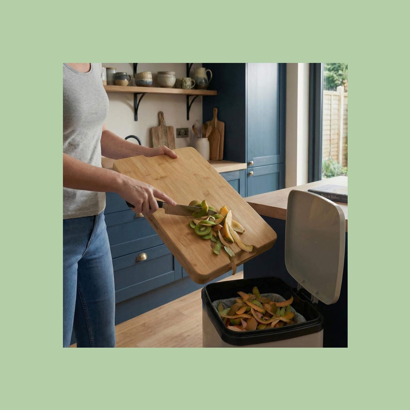 Russell Hobbs RH04068 Element Bamboo Butchers Block 42 x 32cm