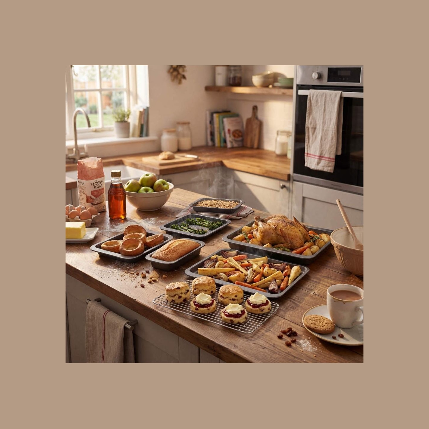 Russell Hobbs RH03903 Stacking 7 Piece Bakeware Set