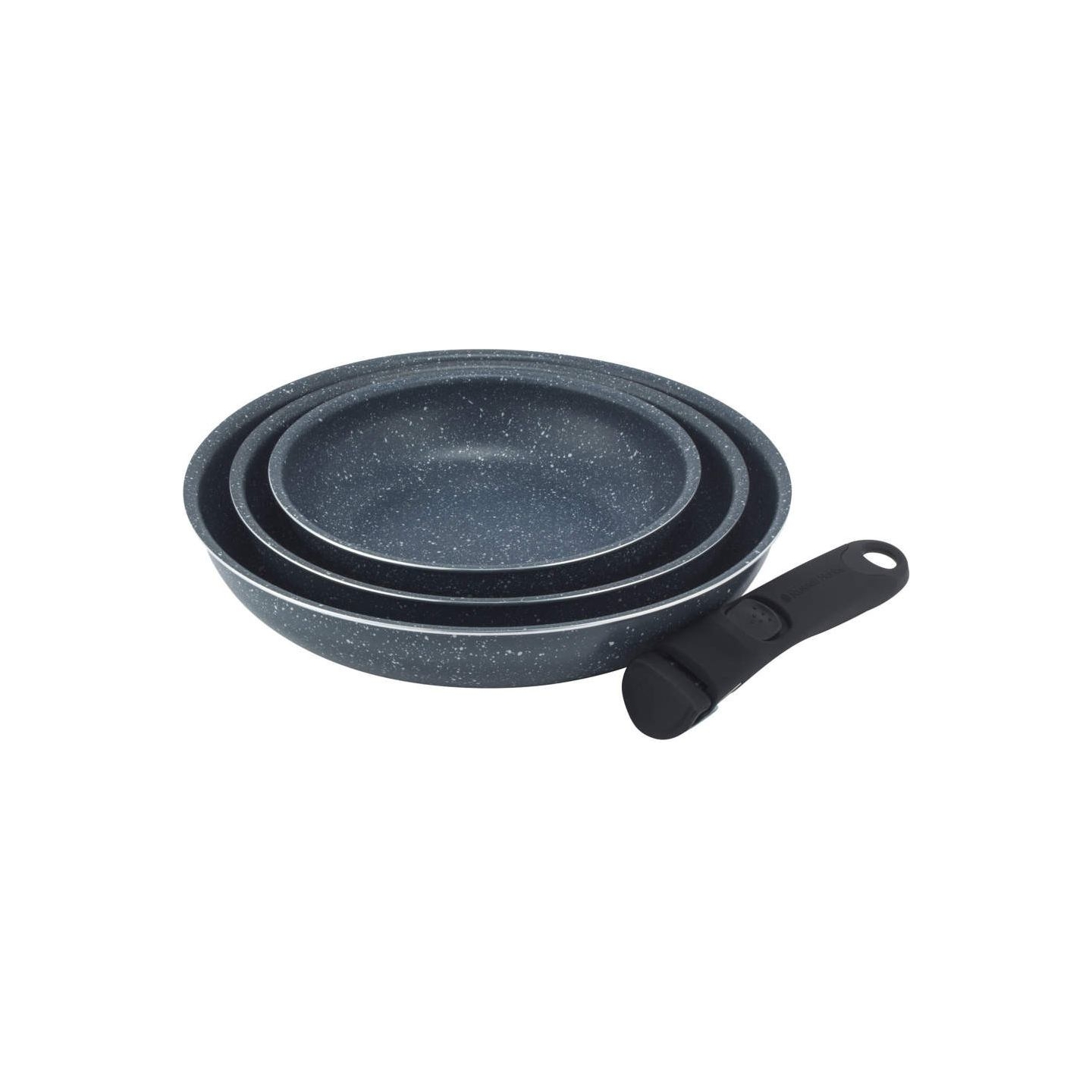 Russell Hobbs RH03293EU7 Nightfall Stone 4-Piece Smart Clip Fry Pan Set
