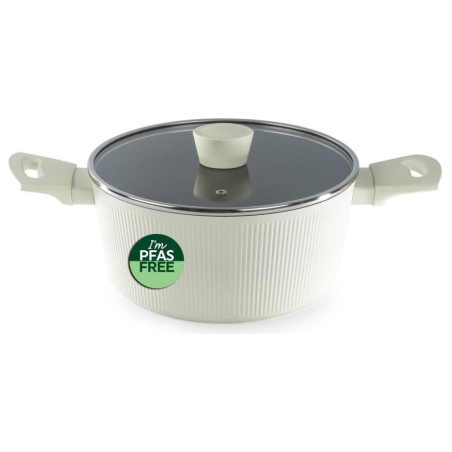 Russell Hobbs RH03877C Cote 24 cm Stockpot, Cream