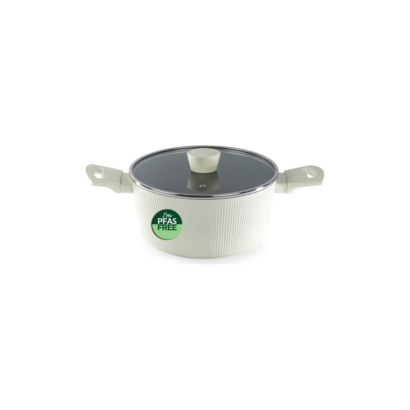 Russell Hobbs RH03877C Cote 24 cm Stockpot, Cream