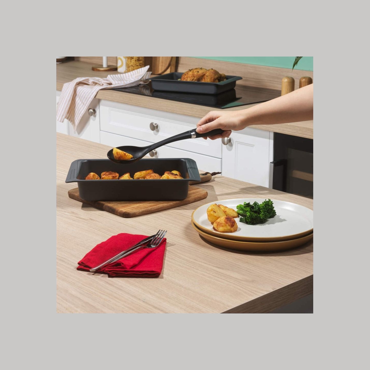 Russell Hobbs RH03764 Shield 2 Piece Roaster Set