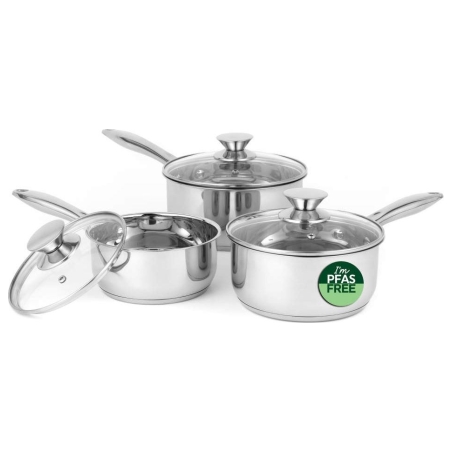 Russell Hobbs BW06571EU7  Classic Collection 3 Piece Pan Set