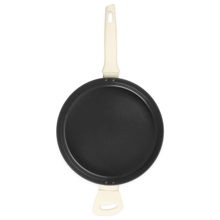 Russell Hobbs RH03871C Cote 28 cm Saute Pan, Cream