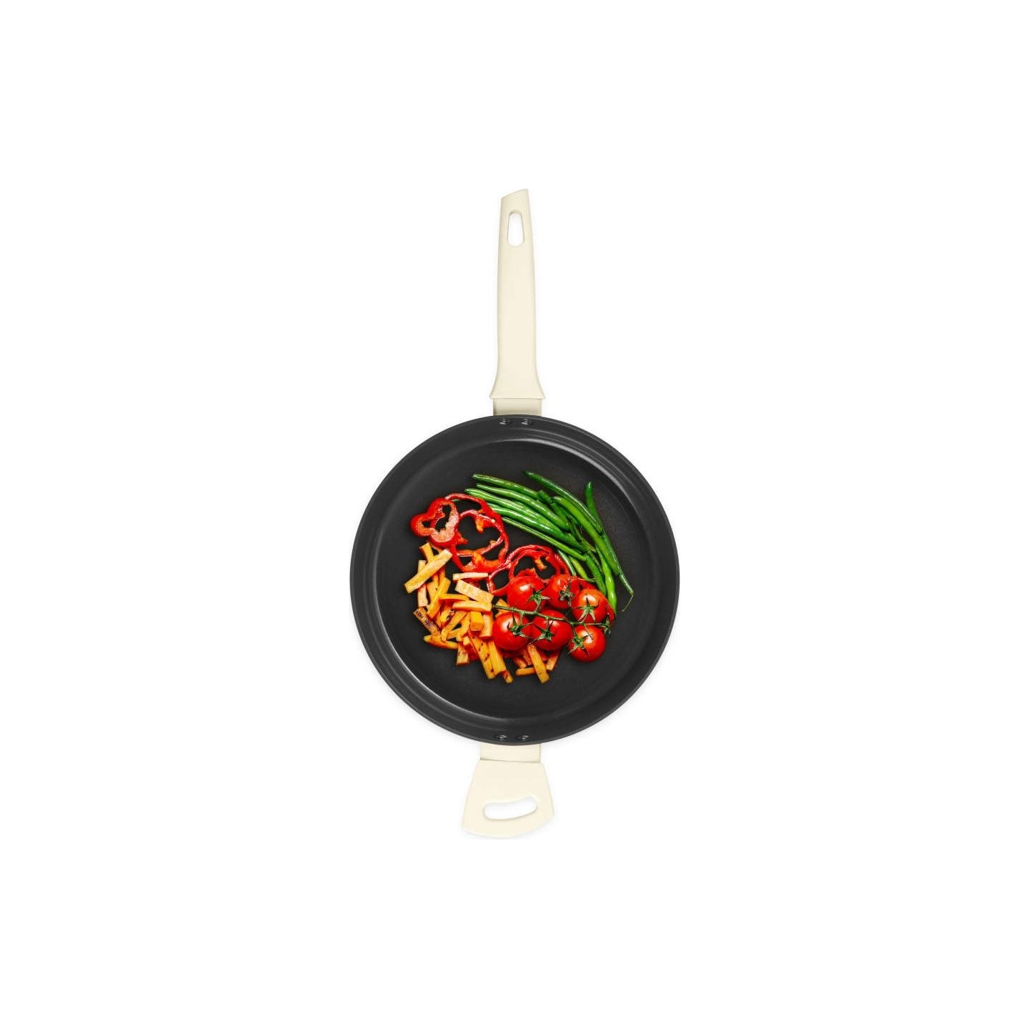 Russell Hobbs RH03871C Cote 28 cm Saute Pan, Cream