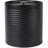 Russell Hobbs RH03269EU7 Ribbed Bread Bin, Black