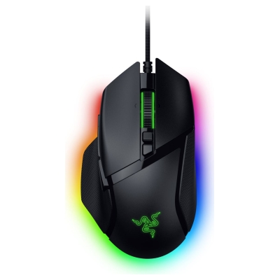 Razer Basilisk V3 35K Gaming Mouse, Black, Focus Pro 35K Optical Sensor Gen-2, Optical Mouse Switches Gen-3, Razer™ Speedflex Ca