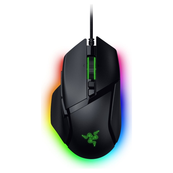 Razer Basilisk V3 35K Gaming Mouse, Black, Focus Pro 35K Optical Sensor Gen-2, Optical Mouse Switches Gen-3, Razer™ Speedflex Ca