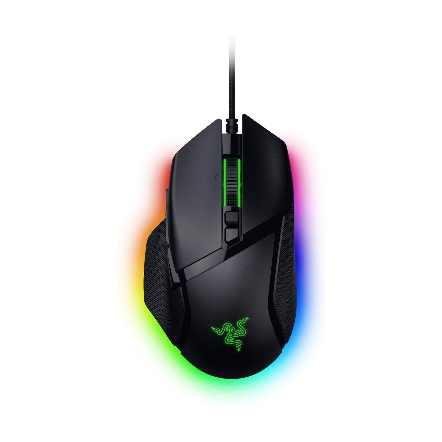 Razer Basilisk V3 35K Gaming Mouse, Black, Focus Pro 35K Optical Sensor Gen-2, Optical Mouse Switches Gen-3, Razer™ Speedflex Ca