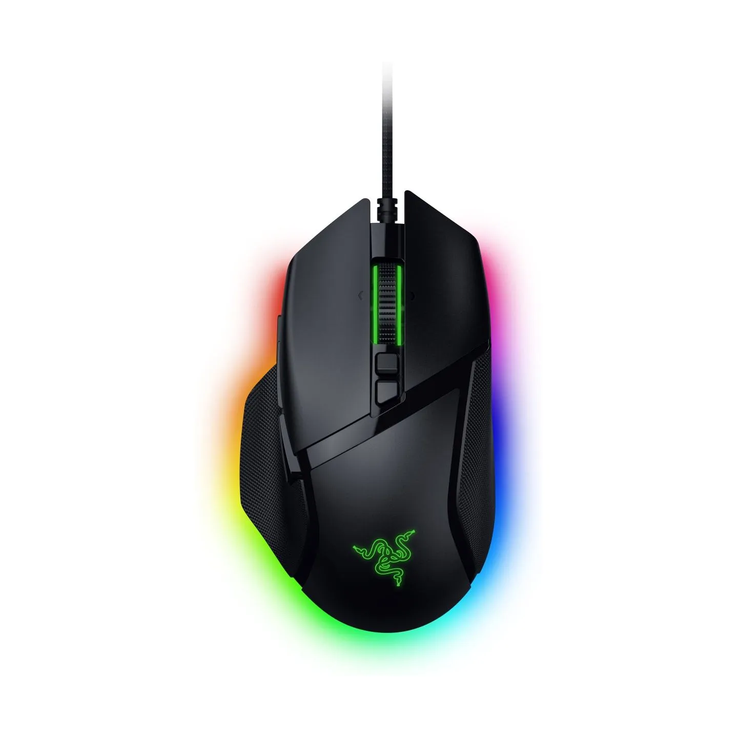 Razer Basilisk V3 35K Gaming Mouse, Black, Focus Pro 35K Optical Sensor Gen-2, Optical Mouse Switches Gen-3, Razer™ Speedflex Ca