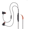 JBL Quantum 50 Wired In-Ear Gaming Headset With Volume Slider And Mic Mute, Black