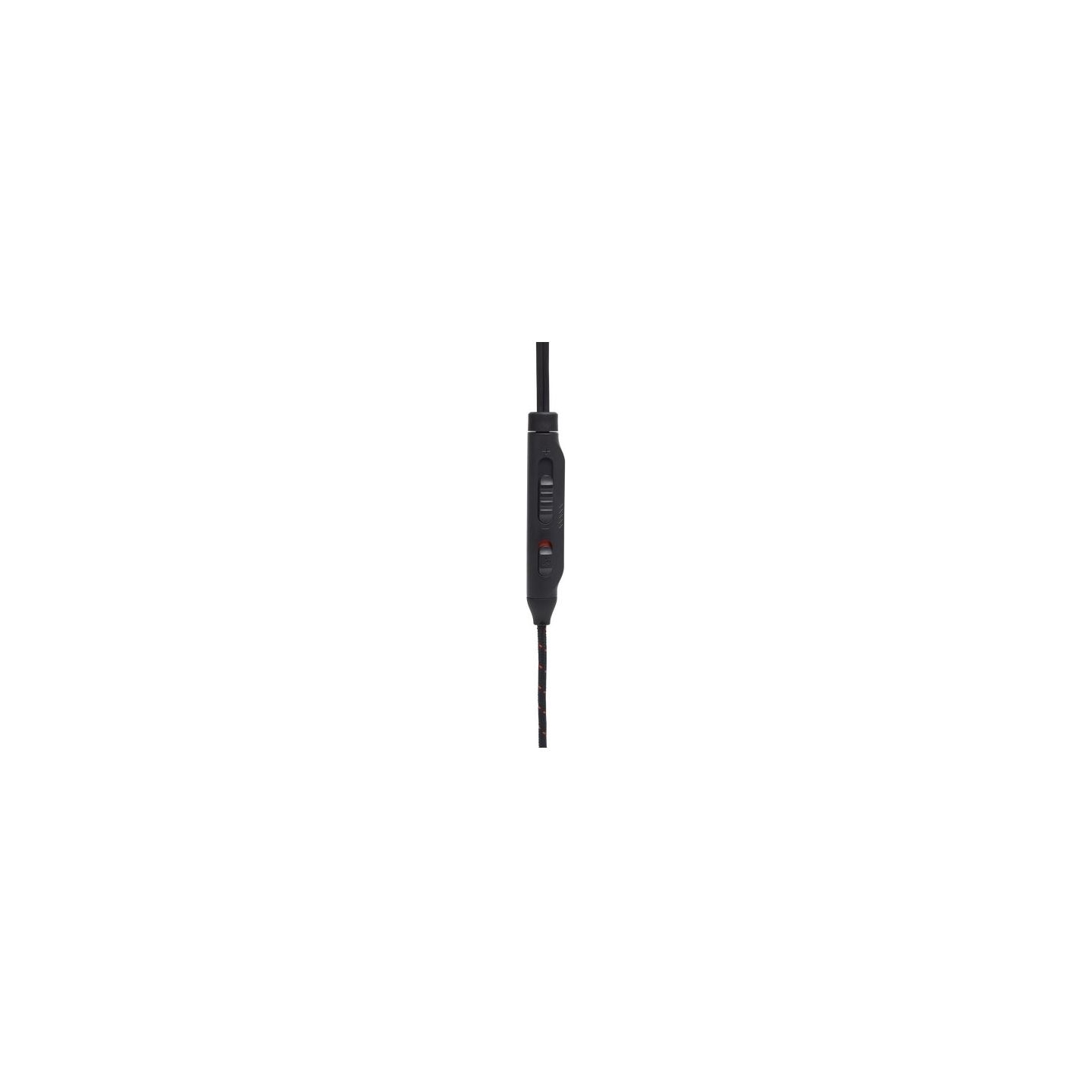 JBL Quantum 50 Wired In-Ear Gaming Headset With Volume Slider And Mic Mute, Black