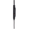 JBL Quantum 50 Wired In-Ear Gaming Headset With Volume Slider And Mic Mute, Black