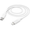 Hama 00201598 Charging Cable, USB-C - Lightning 1m white
