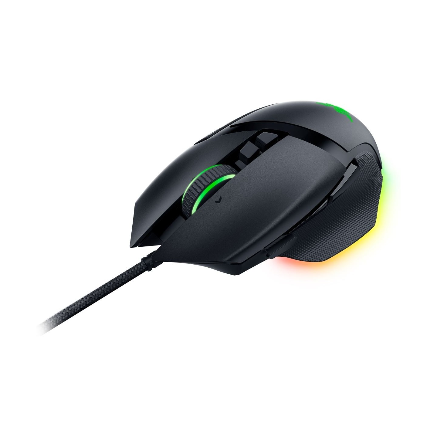 Razer Basilisk V3 35K Gaming Mouse, Black, Focus Pro 35K Optical Sensor Gen-2, Optical Mouse Switches Gen-3, Razer™ Speedflex Ca