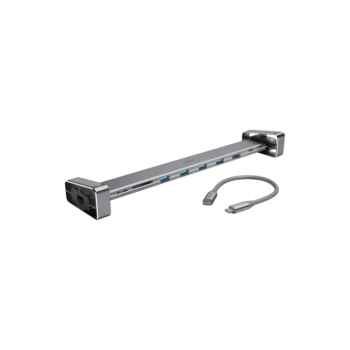 Hama 00200103 USB C Docking Station 9 Ports