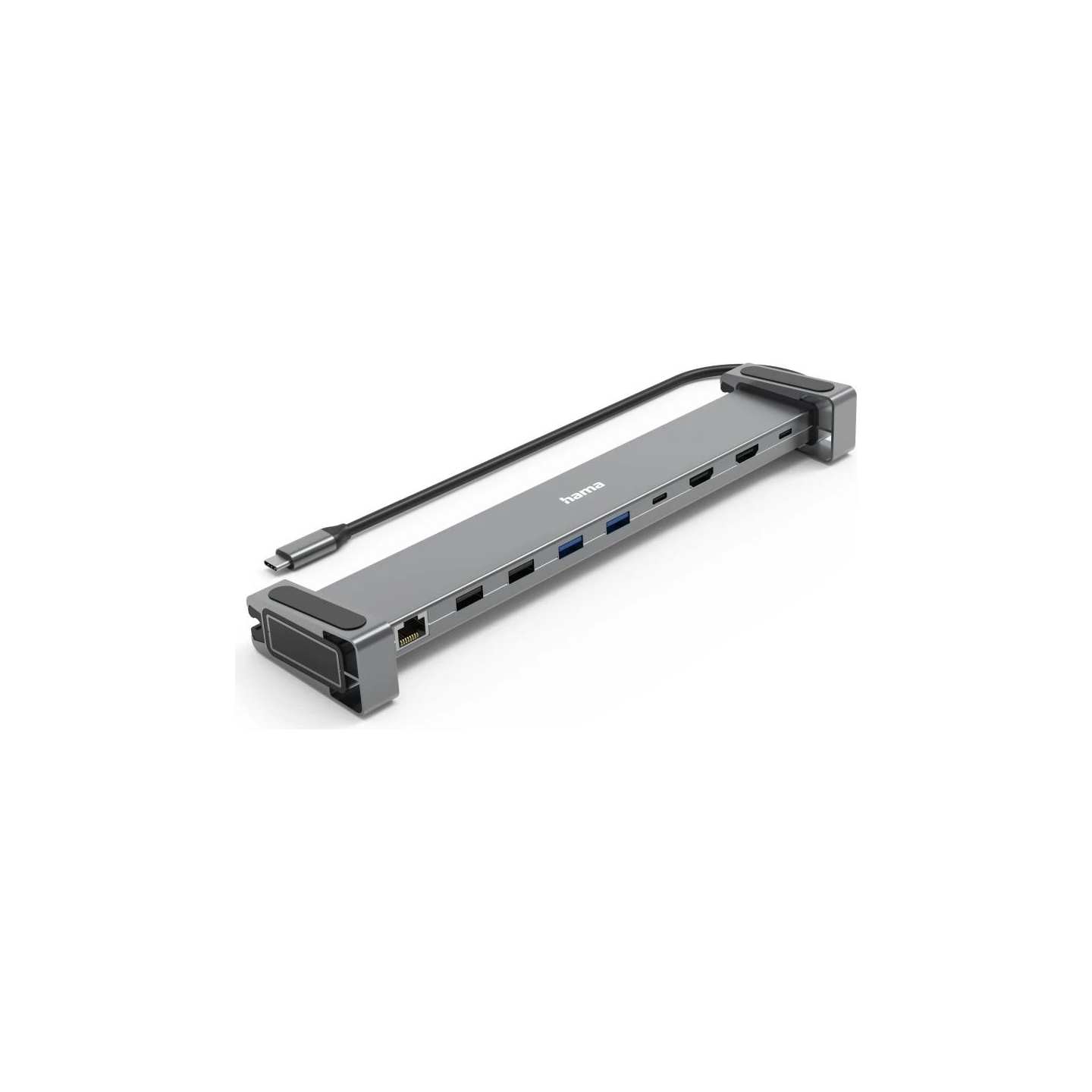 Hama 00200145 USB-C-Docking-Station Connect2Office