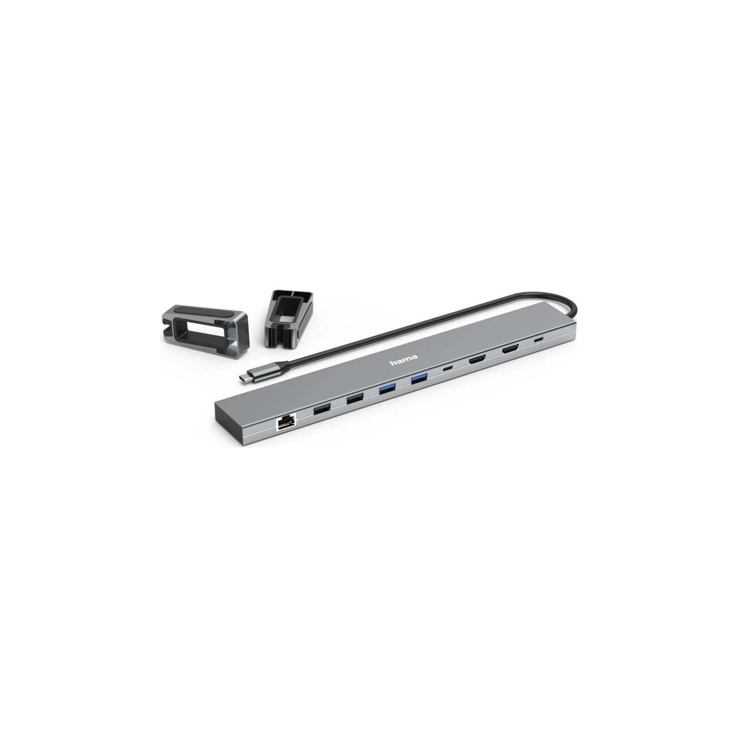 Hama 00200145 USB-C-Docking-Station Connect2Office