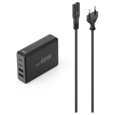Hama 00201979 Charging Station With USB-C/USB-A 65 W Black