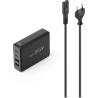 Hama 00201979 Charging Station With USB-C/USB-A 65 W Black