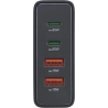 Hama 00201979 Charging Station With USB-C/USB-A 65 W Black