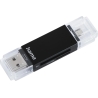 Hama 00181056 USB 2.0 OTG Card Reader Aluminium