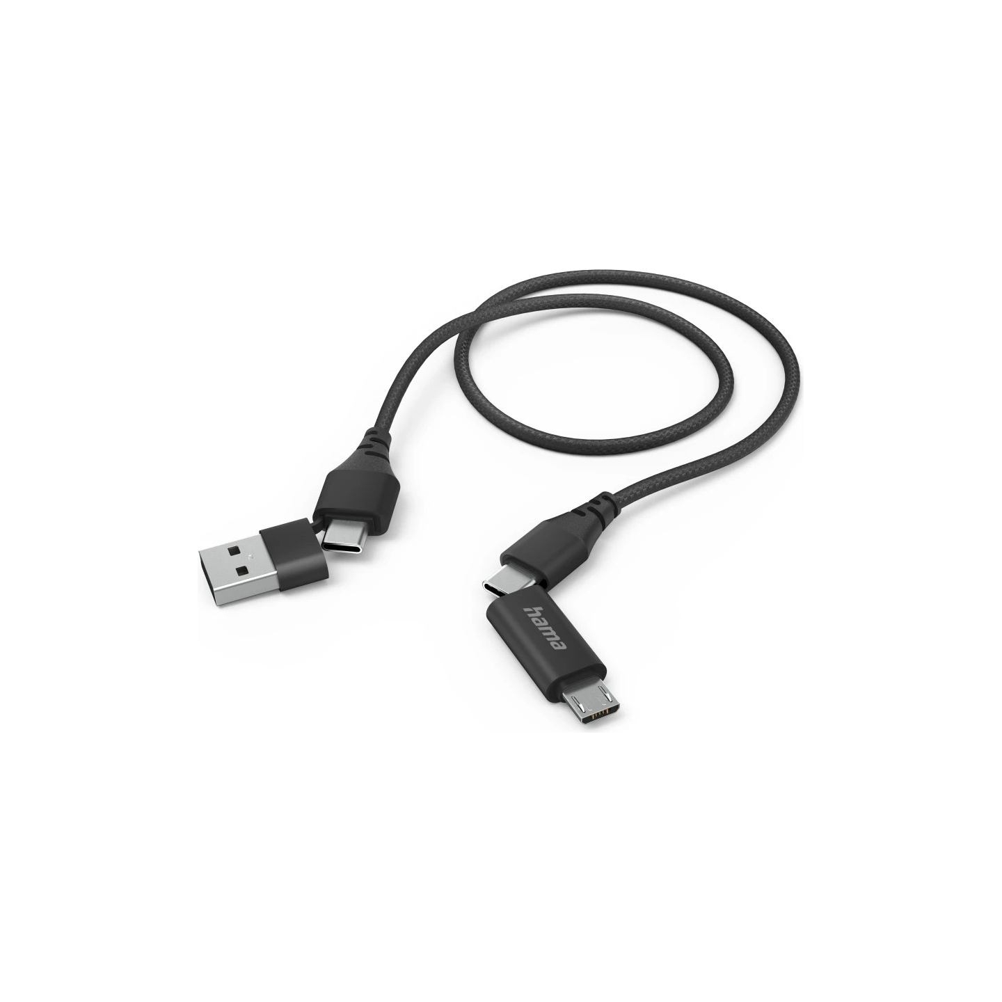 Hama 00201537 4-in-1 Multi Charging Cable 1.5m