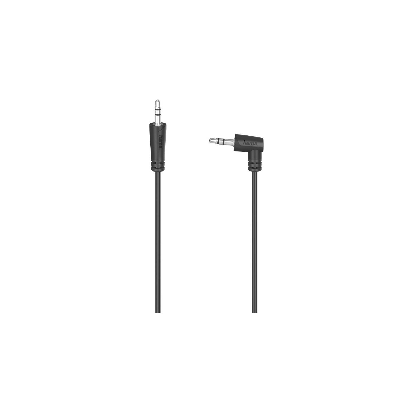 Hama 00205285 Audio Cable, 3.5mm Jack Plug Stereo 0.5m