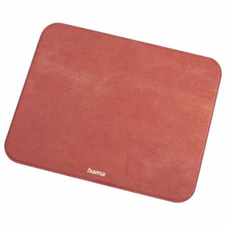 Hama 00054169 Velvet Mouse Pad coral, Red