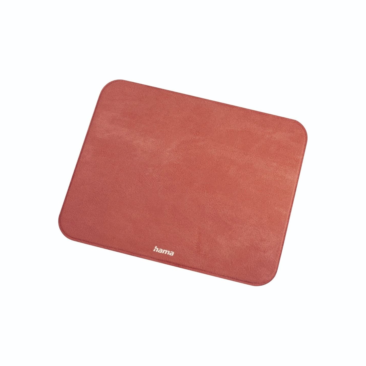 Hama 00054169 Velvet Mouse Pad coral, Red