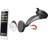 Hama 00201512 Magnet Car Mobile Phone Holder with Suction Cup, 360 Rotation Universal