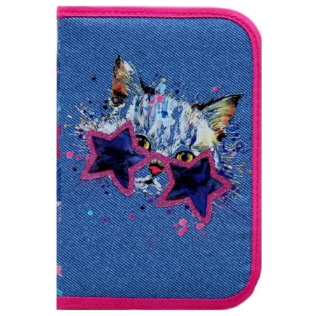 Hama 00139125 Crazy Cat, 21 cm x 17 cm, Blue/Pink