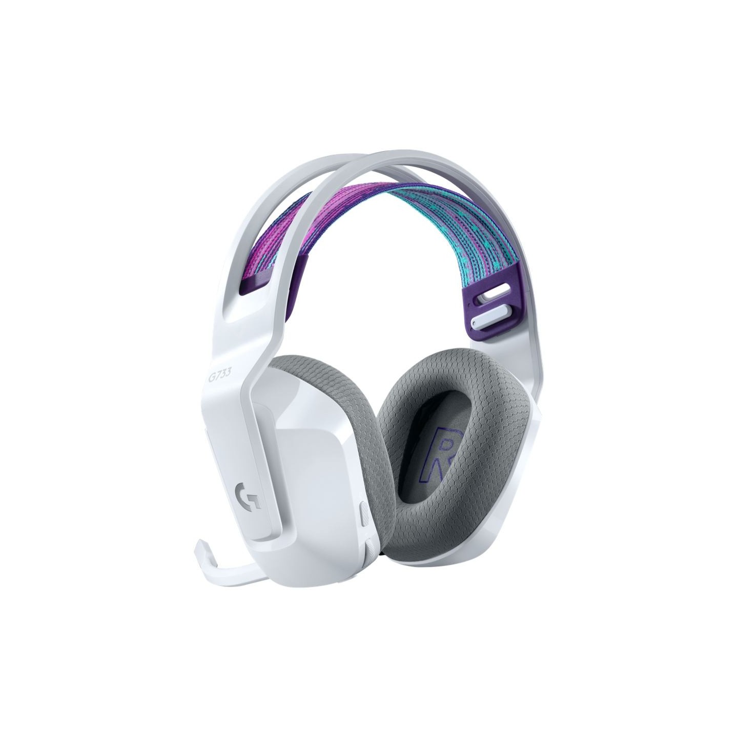 Logitech G733 LIGHTSPEED Wireless RGB Gaming Headset - WHITE