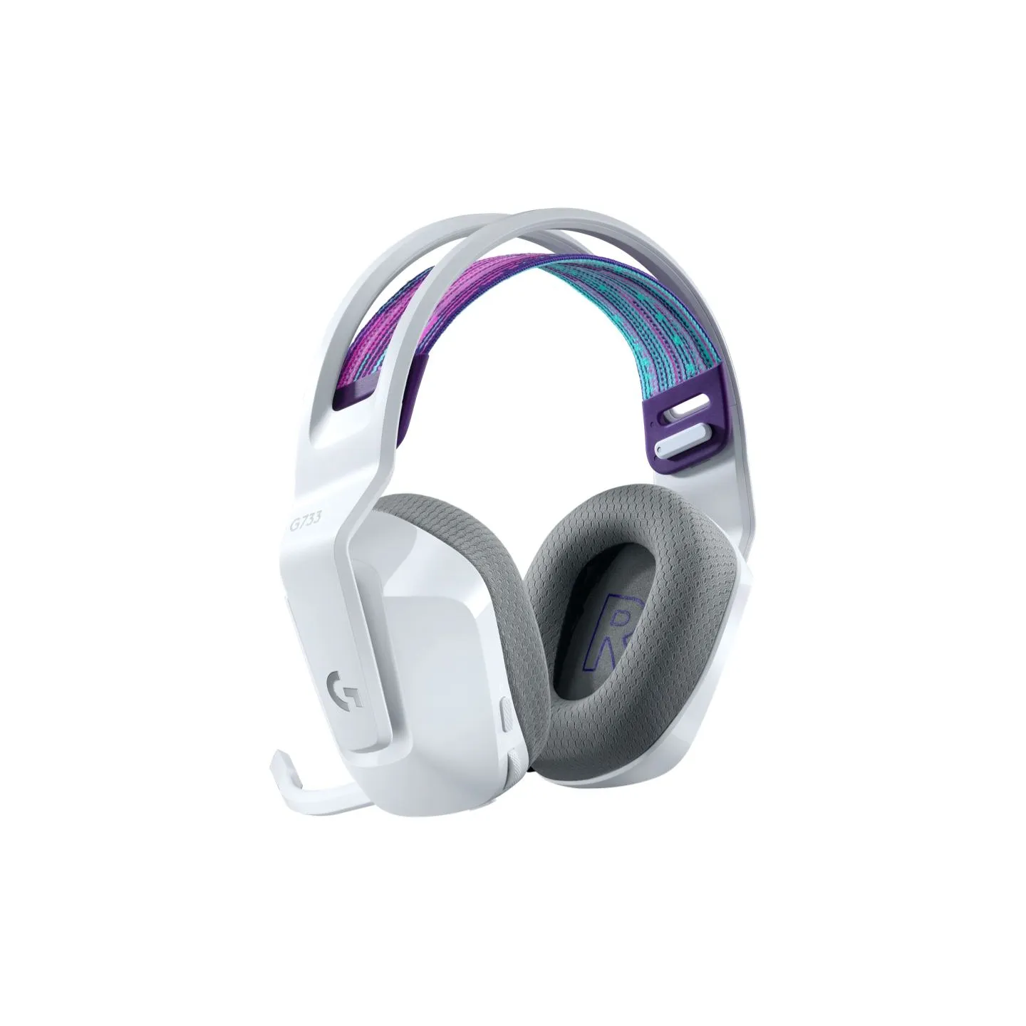 Logitech G733 LIGHTSPEED Wireless RGB Gaming Headset - WHITE