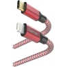 Hama 00183310 USB Type-C Cable - Lighting MFI 1.5m Red