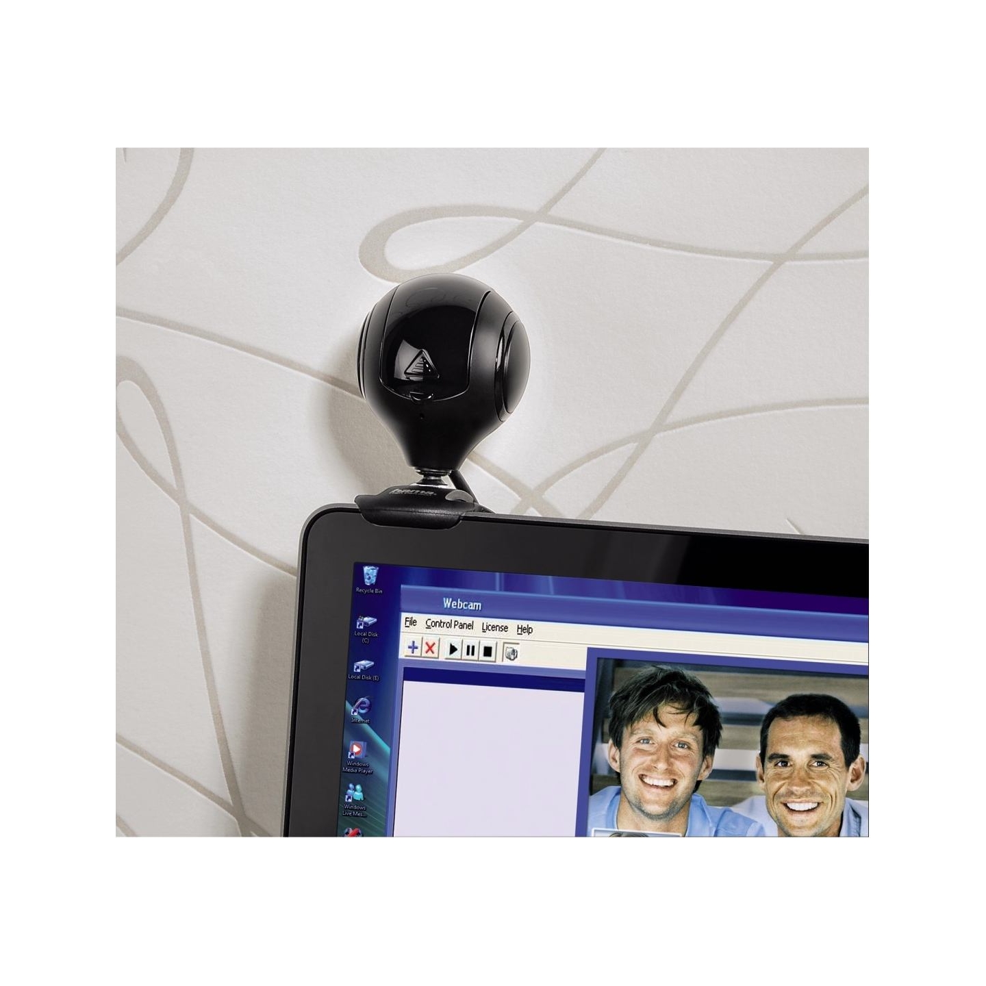 Hama 00053950 Spy Protect HD Webcam