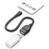 Hama 00173892 USB 2.0 Adapter Cable, OTG micro B plug - A socket 15cm black