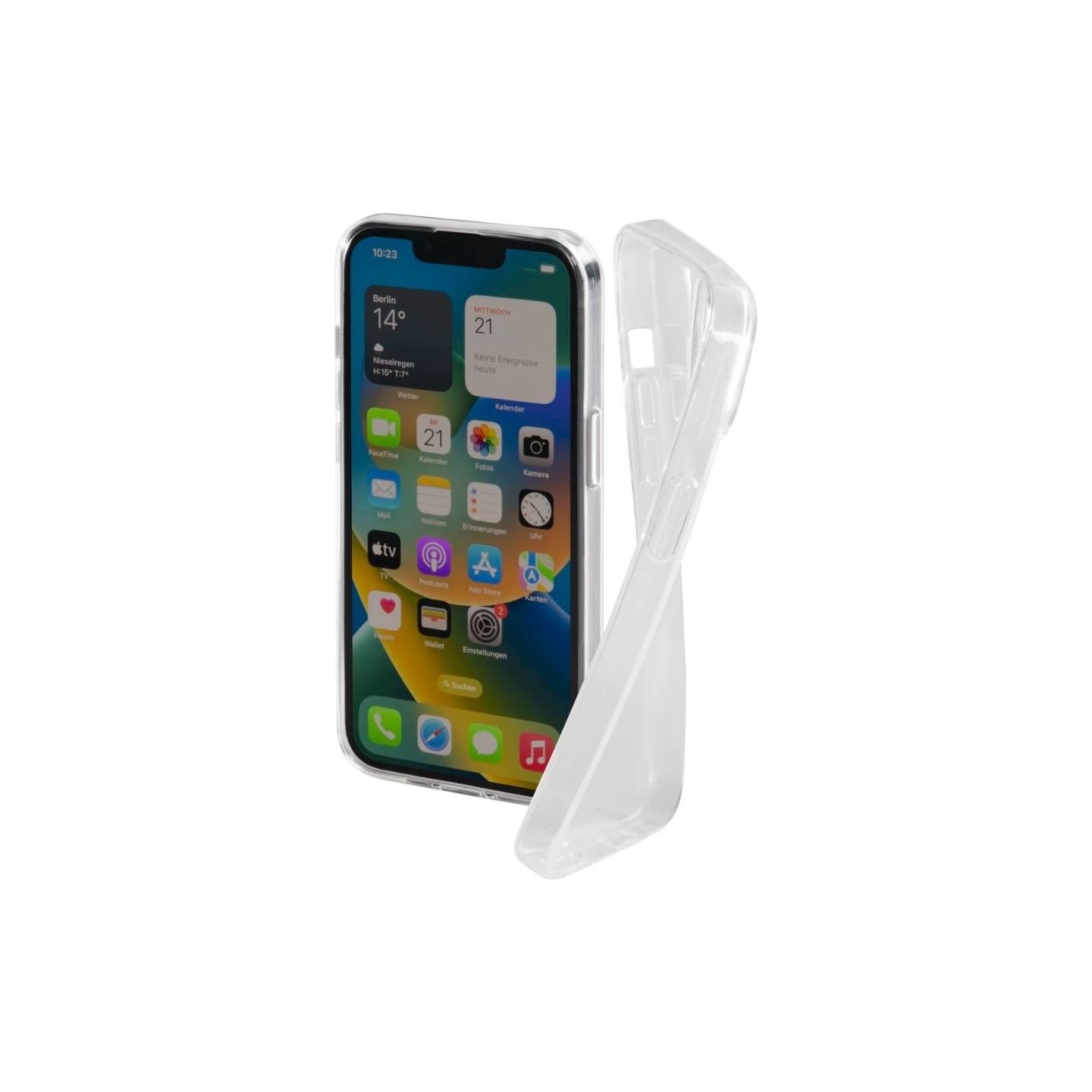 Hama 00215534 iPhone 14 Plus Crystal Clear Cover Transparent