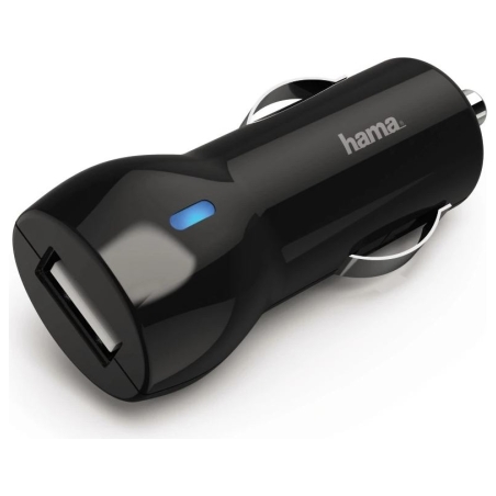 Hama 00183259 Car Charger 2.4A, Black