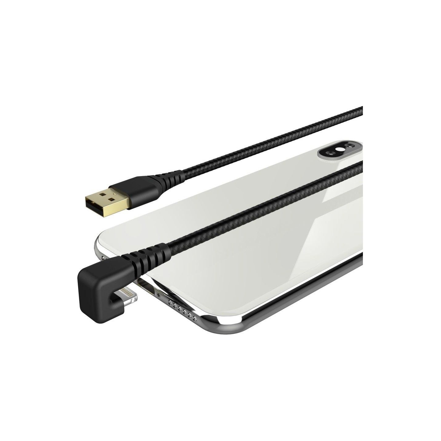Hama 00187221 Gamer Charging/Data Cable, USB-A - Lightning 1.5m, Black