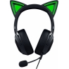 Razer Kraken Kitty V2 - Black, Gaming headset, Kitty Ears, Stream Reactive Lighting, HyperClear Cardioid Mic, 40 mm TriForce Dri