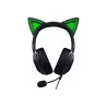 Razer Kraken Kitty V2 - Black, Gaming headset, Kitty Ears, Stream Reactive Lighting, HyperClear Cardioid Mic, 40 mm TriForce Dri