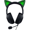 Razer Kraken Kitty V2 - Black, Gaming headset, Kitty Ears, Stream Reactive Lighting, HyperClear Cardioid Mic, 40 mm TriForce Dri