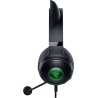 Razer Kraken Kitty V2 - Black, Gaming headset, Kitty Ears, Stream Reactive Lighting, HyperClear Cardioid Mic, 40 mm TriForce Dri