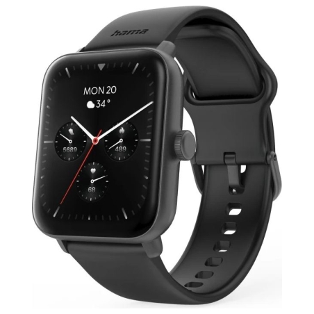 Hama 00178619 Smartwatch 6010 Black