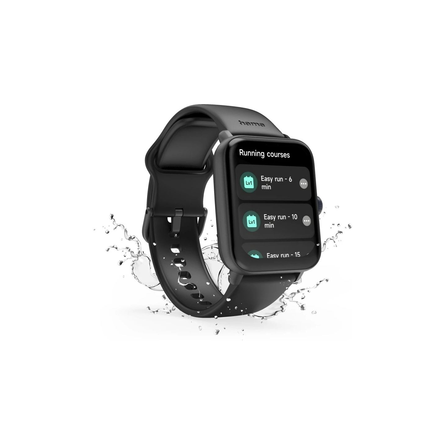 Hama 00178619 Smartwatch 6010 Black
