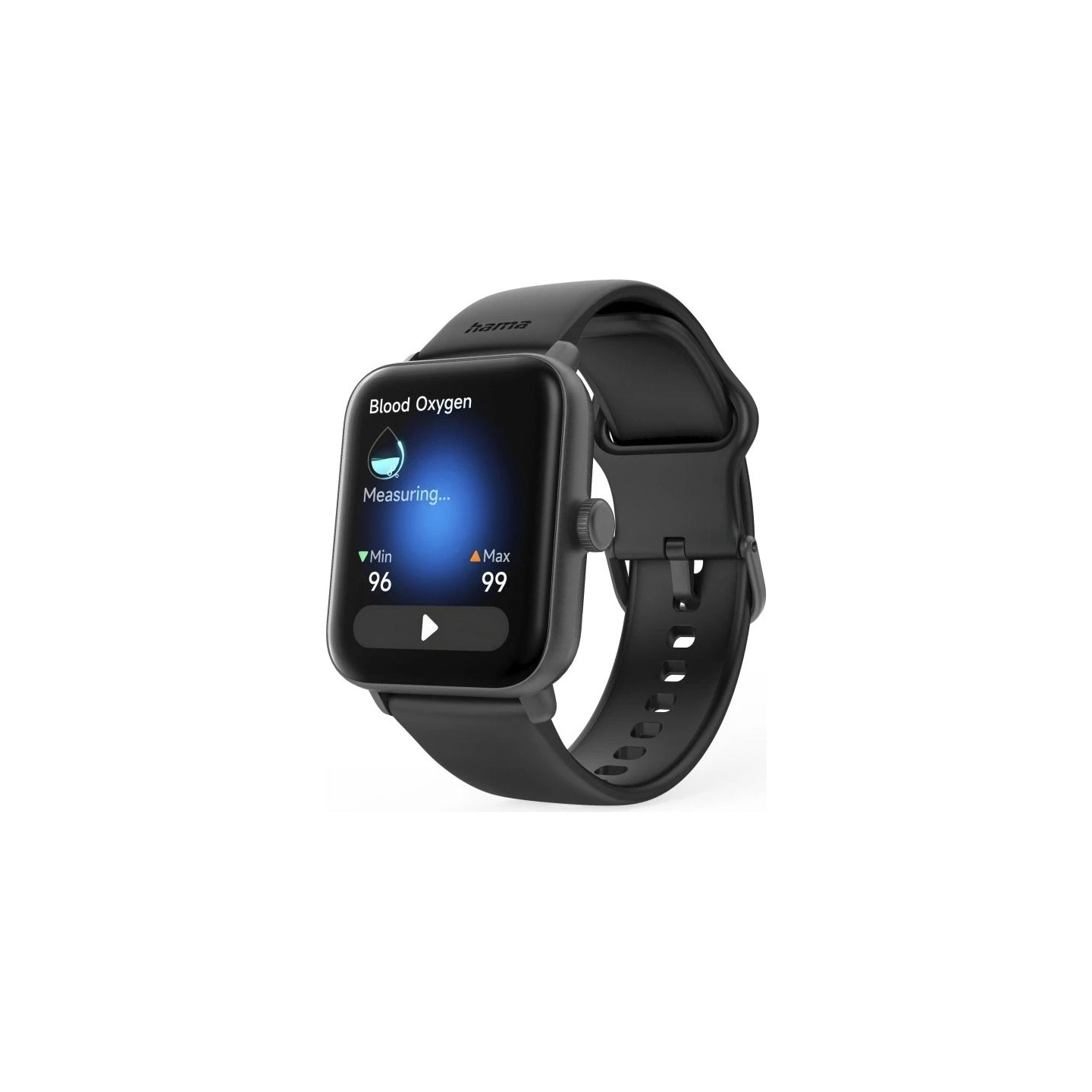 Hama 00178619 Smartwatch 6010 Black