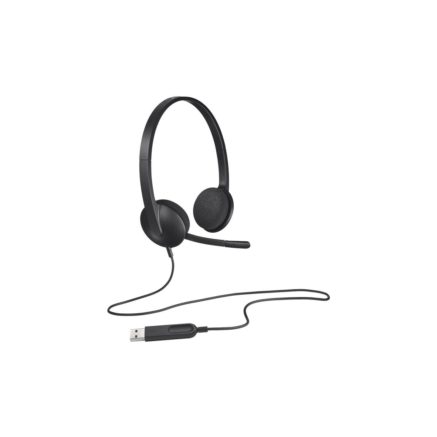 Logitech H340 USB Headset black / 981-000475