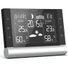 Hama 00186418 Black Line Plus Weather Station black